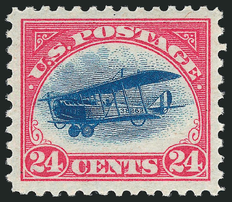 Prices of US Stamps Scott Catalog # C3: 24c 1918 Air Curtiss Jenny. Robert Siegel Auction Galleries, Mar 2012, Sale 1019, Lot 915