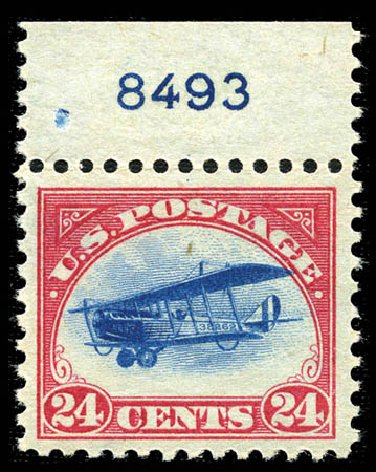Costs of US Stamps Scott Catalogue #C3: 1918 24c Air Curtiss Jenny. Matthew Bennett International, Mar 2012, Sale 344, Lot 4786