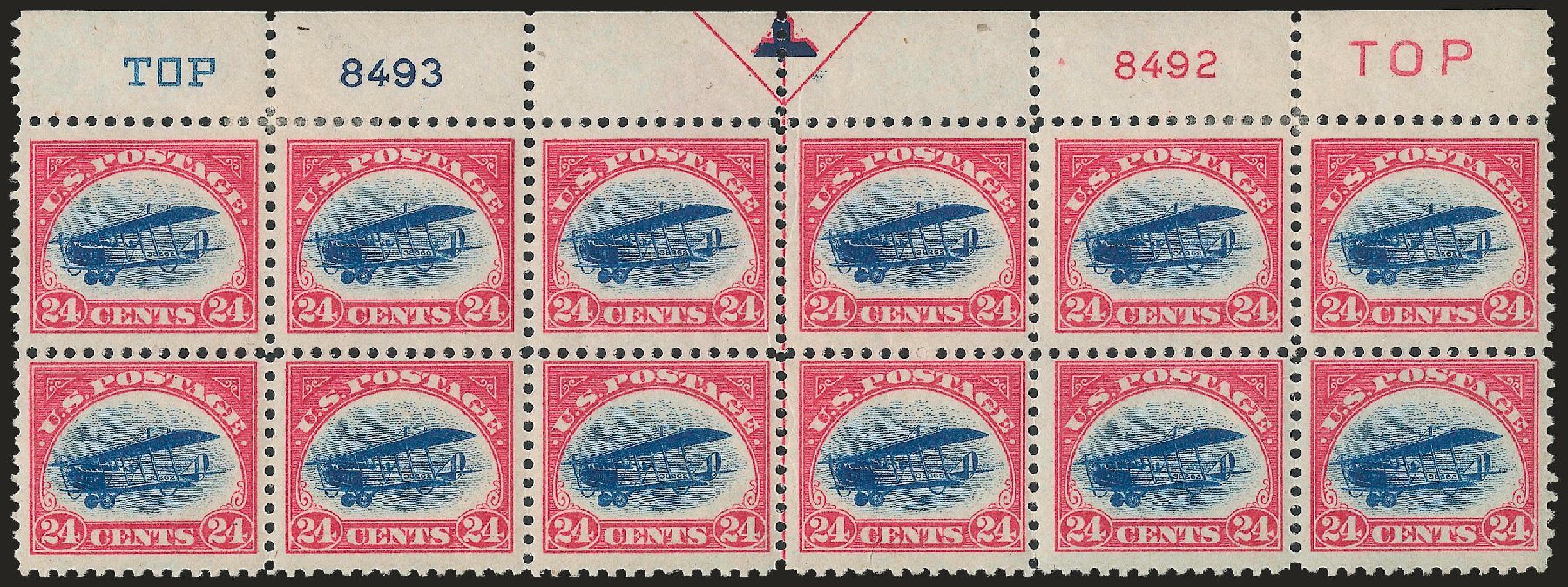 Prices of US Stamp Scott Catalog #C3 - 1918 24c Air Curtiss Jenny. Robert Siegel Auction Galleries, Apr 2010, Sale 984, Lot 1046