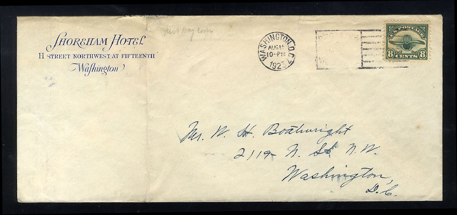 Price of US Stamps Scott Catalog C4: 8c 1923 Air Radiator and Propeller. Cherrystone Auctions, Mar 2010, Sale 201003, Lot 217