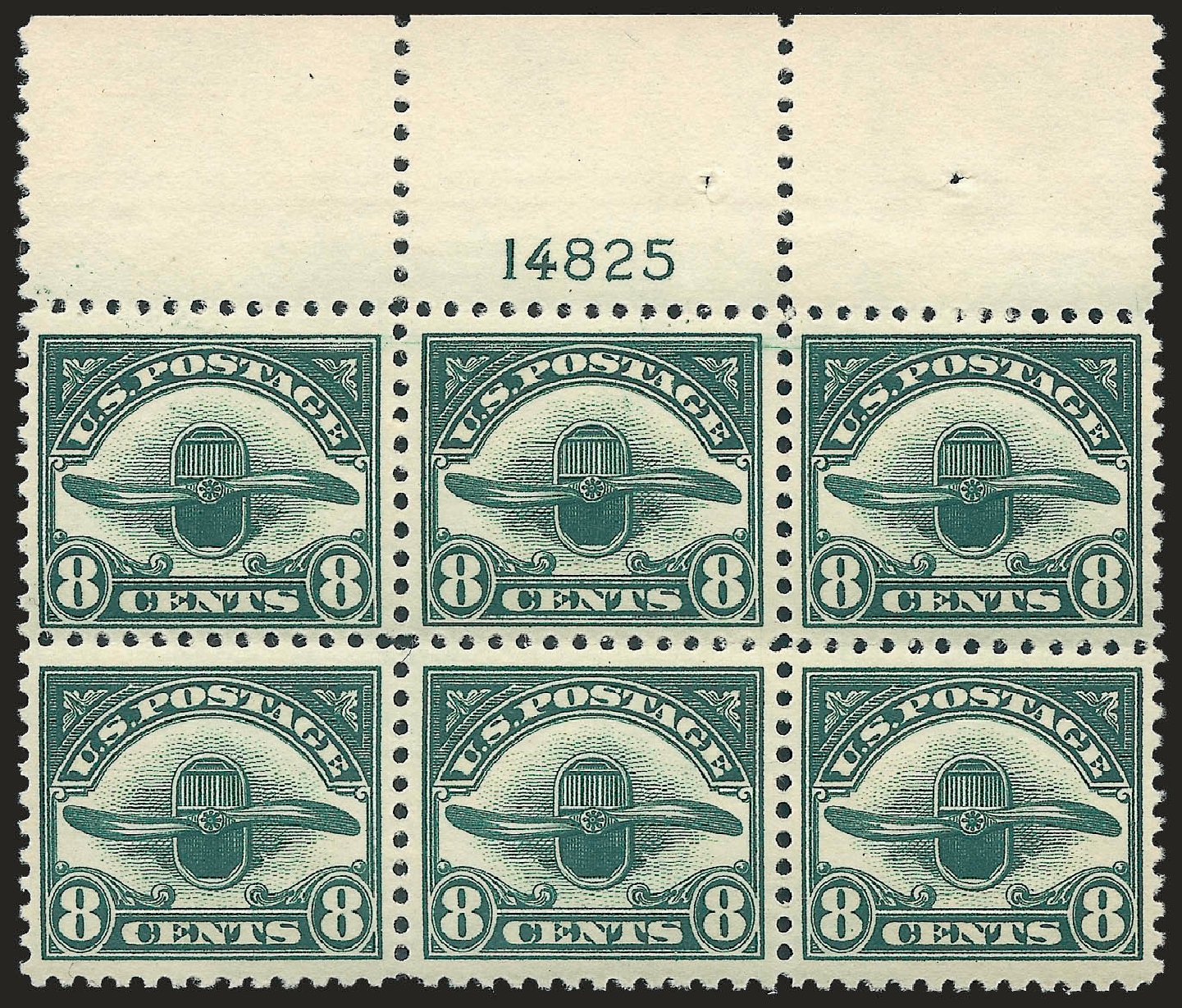 Values of US Stamps Scott Catalogue # C4 - 8c 1923 Air Radiator and Propeller. Robert Siegel Auction Galleries, Apr 2010, Sale 984, Lot 1047