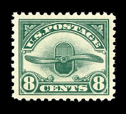 Costs of US Stamp Scott Catalogue # C4 - 1923 8c Air Radiator and Propeller. Spink Shreves Galleries, May 2014, Sale 148, Lot 360