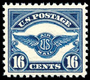 US Stamps Prices Scott Catalog C5 - 1923 16c Air Service Emblem. Schuyler J. Rumsey Philatelic Auctions, Apr 2015, Sale 60, Lot 2467