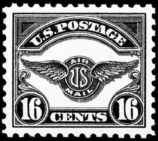 Costs of US Stamps Scott Catalog # C5: 16c 1923 Air Service Emblem. Matthew Bennett International, Jun 2008, Sale 328, Lot 1110