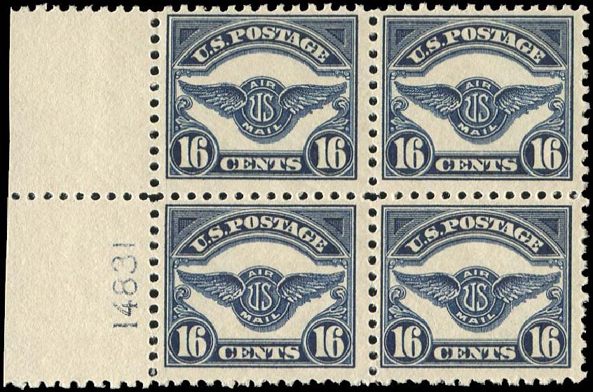 Price of US Stamps Scott Catalogue C5: 16c 1923 Air Service Emblem. Regency-Superior, Nov 2014, Sale 108, Lot 1081