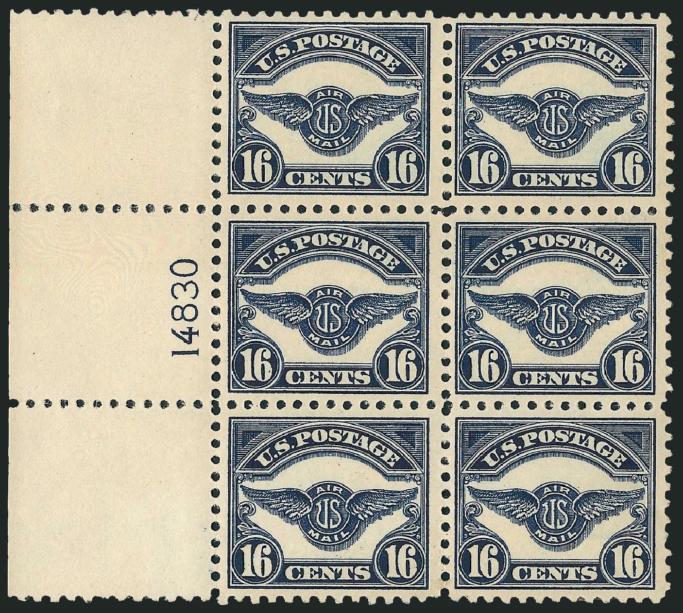 US Stamp Prices Scott Catalog # C5 - 16c 1923 Air Service Emblem. Robert Siegel Auction Galleries, Apr 2009, Sale 971, Lot 1881