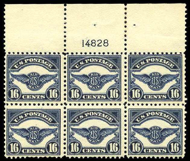 US Stamps Price Scott Catalogue # C5 - 1923 16c Air Service Emblem. Matthew Bennett International, May 2014, Sale 350, Lot 674