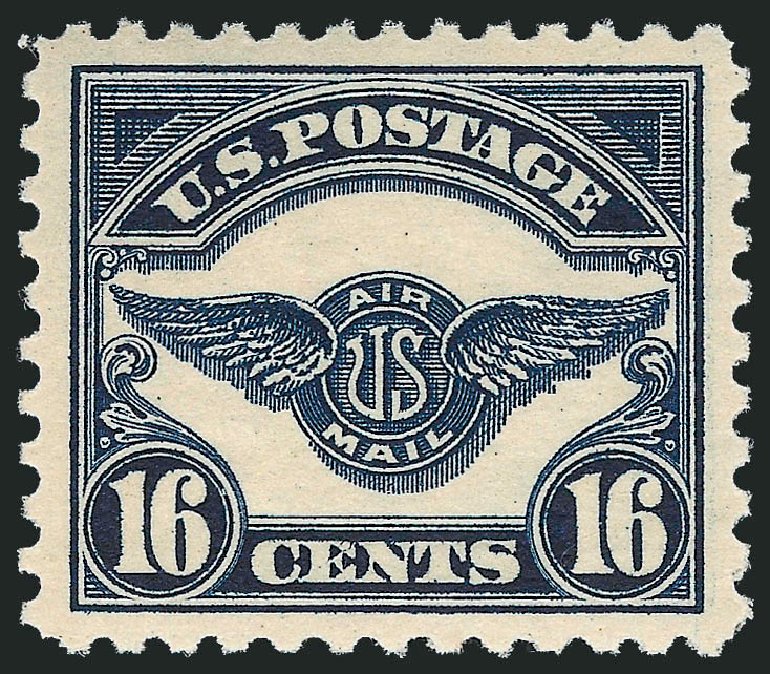 Prices of US Stamp Scott C5: 1923 16c Air Service Emblem. Robert Siegel Auction Galleries, Jun 2012, Sale 1026, Lot 1494