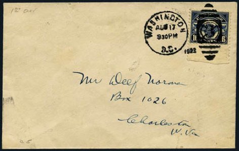 Costs of US Stamps Scott # C5: 16c 1923 Air Service Emblem. Harmer-Schau Auction Galleries, May 2012, Sale 93, Lot 435