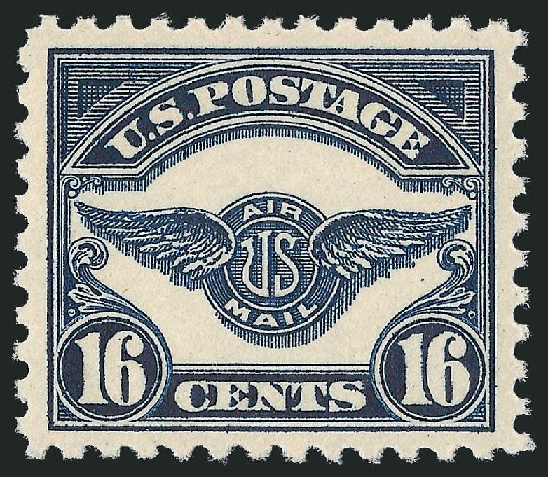 Cost of US Stamps Scott Cat. # C5 - 16c 1923 Air Service Emblem. Robert Siegel Auction Galleries, Dec 2012, Sale 1037, Lot 2195