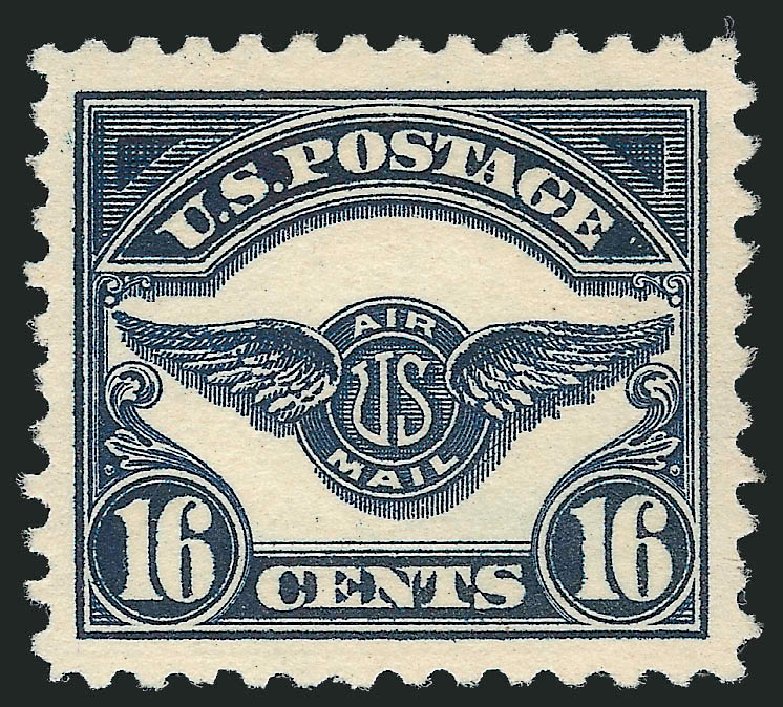 Prices of US Stamps Scott Cat. #C5 - 1923 16c Air Service Emblem. Robert Siegel Auction Galleries, May 2013, Sale 1044, Lot 315
