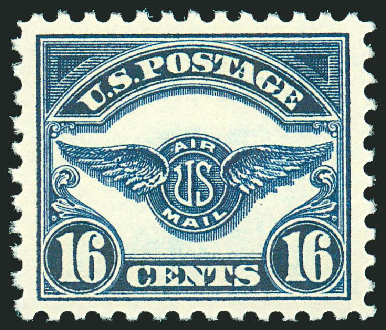 Cost of US Stamp Scott Cat. C5: 16c 1923 Air Service Emblem. Robert Siegel Auction Galleries, Jun 2009, Sale 975, Lot 2105
