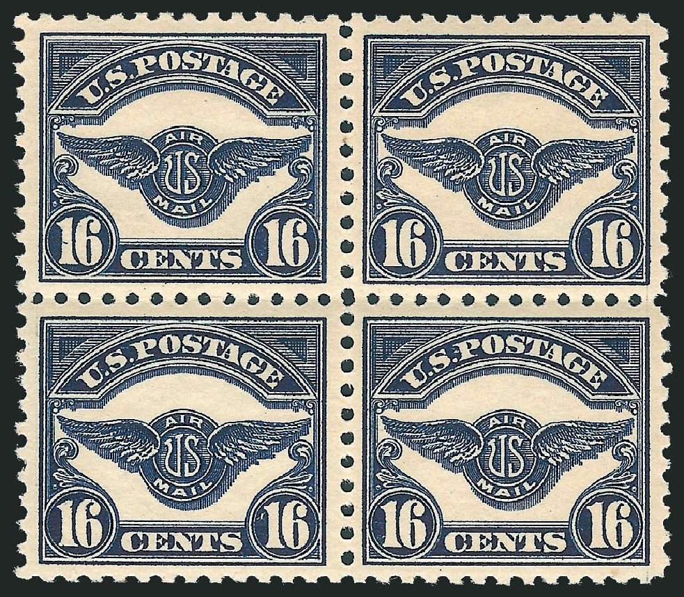 Values of US Stamp Scott C5 - 1923 16c Air Service Emblem. Robert Siegel Auction Galleries, Mar 2013, Sale 1040, Lot 2073