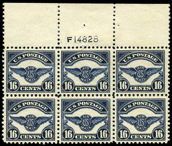 US Stamp Price Scott Catalogue #C5 - 1923 16c Air Service Emblem. Matthew Bennett International, Sep 2011, Sale 338, Lot 1996