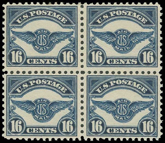 Price of US Stamp Scott # C5: 1923 16c Air Service Emblem. H.R. Harmer, Jun 2013, Sale 3003, Lot 1536