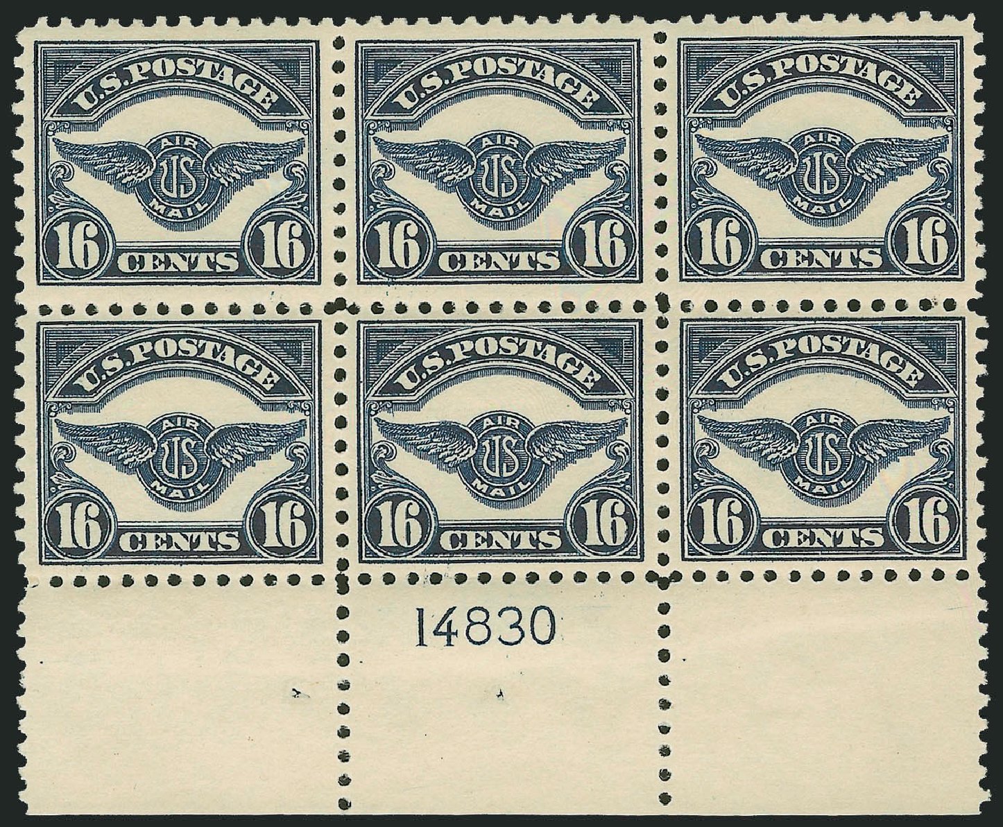 Price of US Stamps Scott # C5: 16c 1923 Air Service Emblem. Robert Siegel Auction Galleries, Dec 2012, Sale 1037, Lot 2196