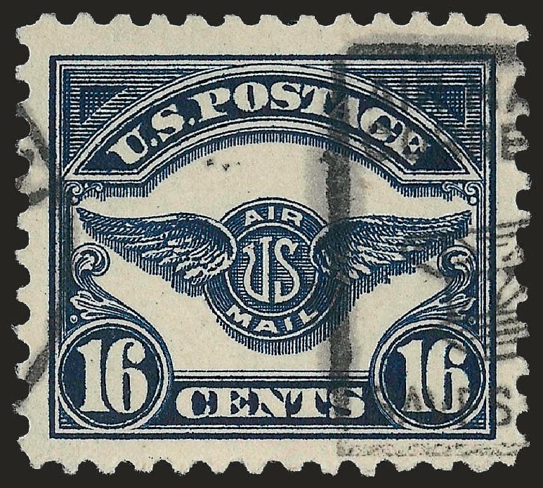 Values of US Stamp Scott Catalogue C5: 16c 1923 Air Service Emblem. Robert Siegel Auction Galleries, Dec 2008, Sale 967, Lot 5036