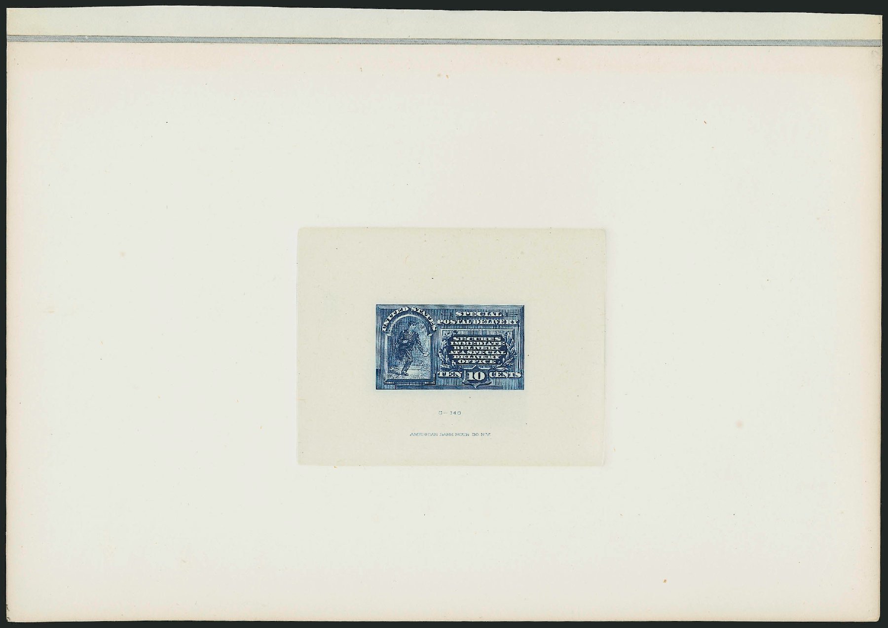 Prices of US Stamps Scott Catalog #E1: 10c 1885 Special Delivery. Robert Siegel Auction Galleries, Dec 2012, Sale 1037, Lot 1237