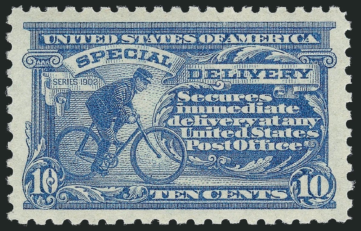 US Stamps Prices Scott Catalog #E10 - 10c 1916 Special Delivery. Robert Siegel Auction Galleries, Dec 2010, Sale 1000, Lot 1278