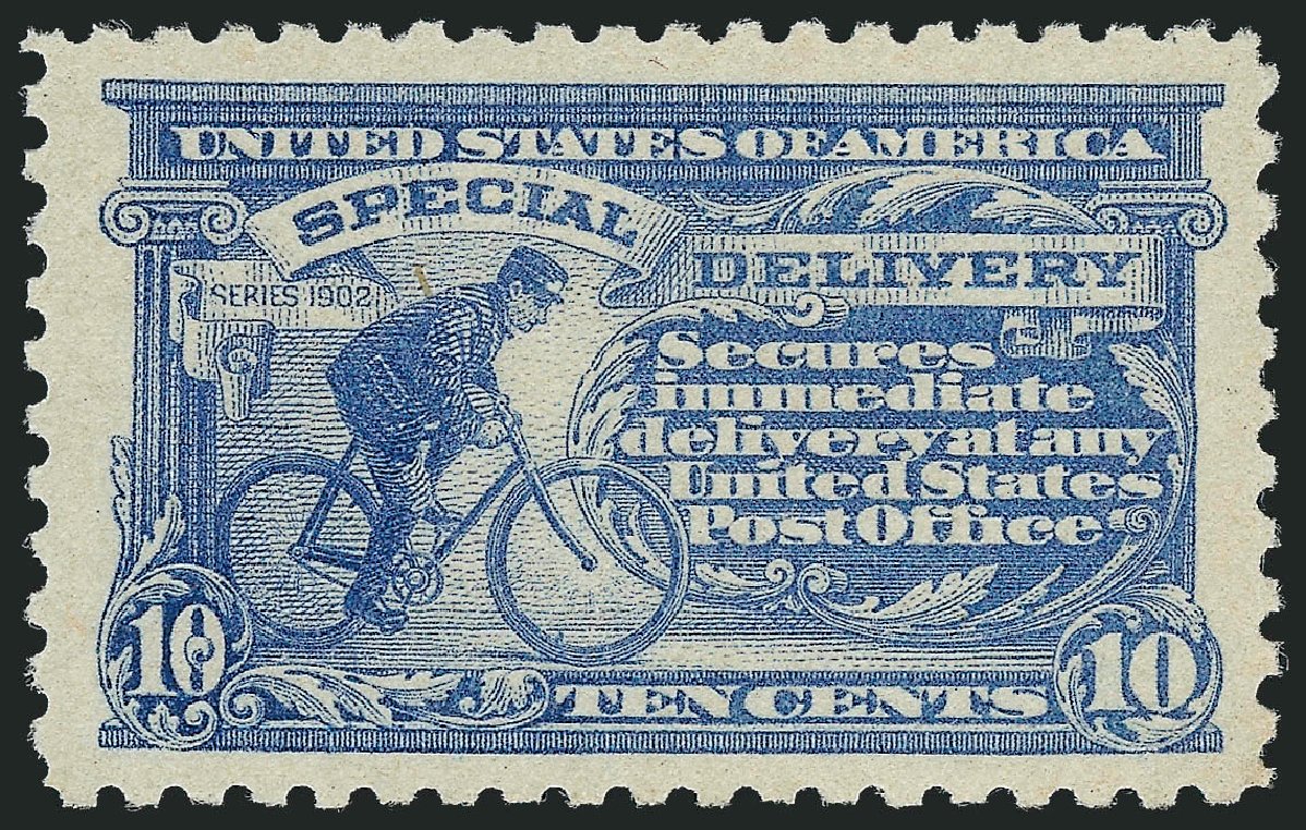 US Stamps Value Scott Catalogue E10 - 1916 10c Special Delivery. Robert Siegel Auction Galleries, Oct 2011, Sale 1014, Lot 2238