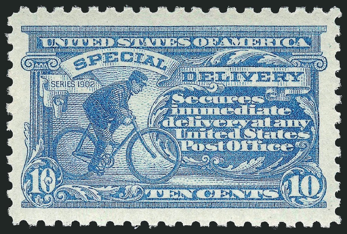 Price of US Stamp Scott Cat. #E10 - 1916 10c Special Delivery. Robert Siegel Auction Galleries, Jun 2009, Sale 975, Lot 2168