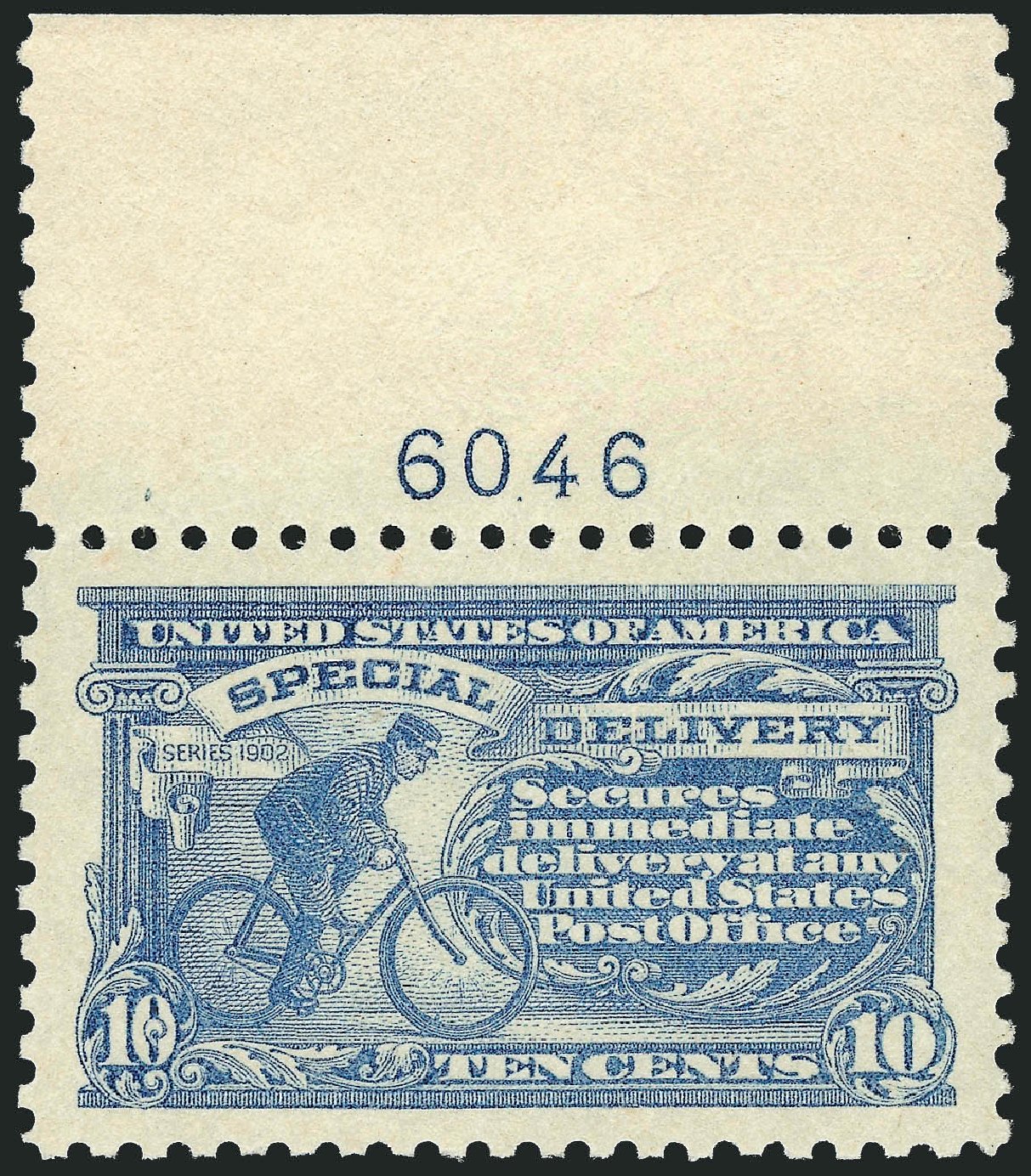 US Stamps Value Scott #E10 - 1916 10c Special Delivery. Robert Siegel Auction Galleries, Oct 2011, Sale 1014, Lot 2235