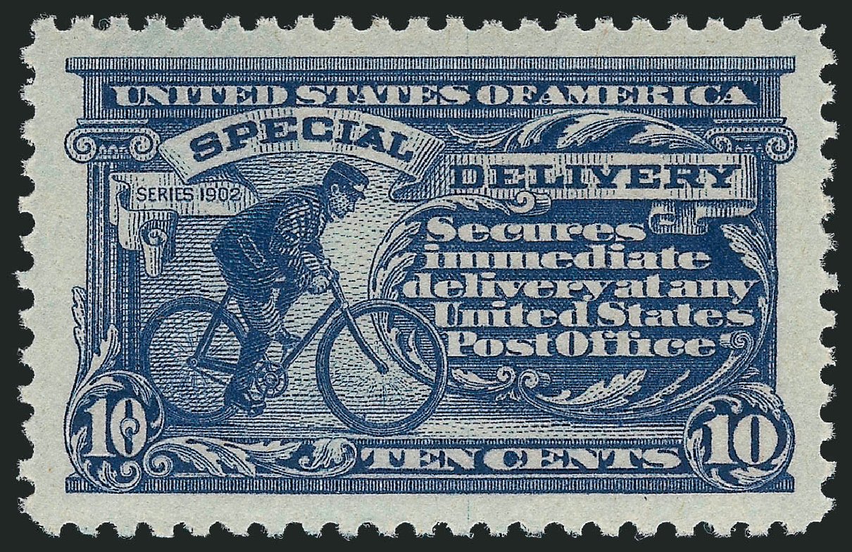 Cost of US Stamp Scott Cat. #E11 - 1917 10c Special Delivery. Robert Siegel Auction Galleries, Oct 2011, Sale 1013, Lot 497