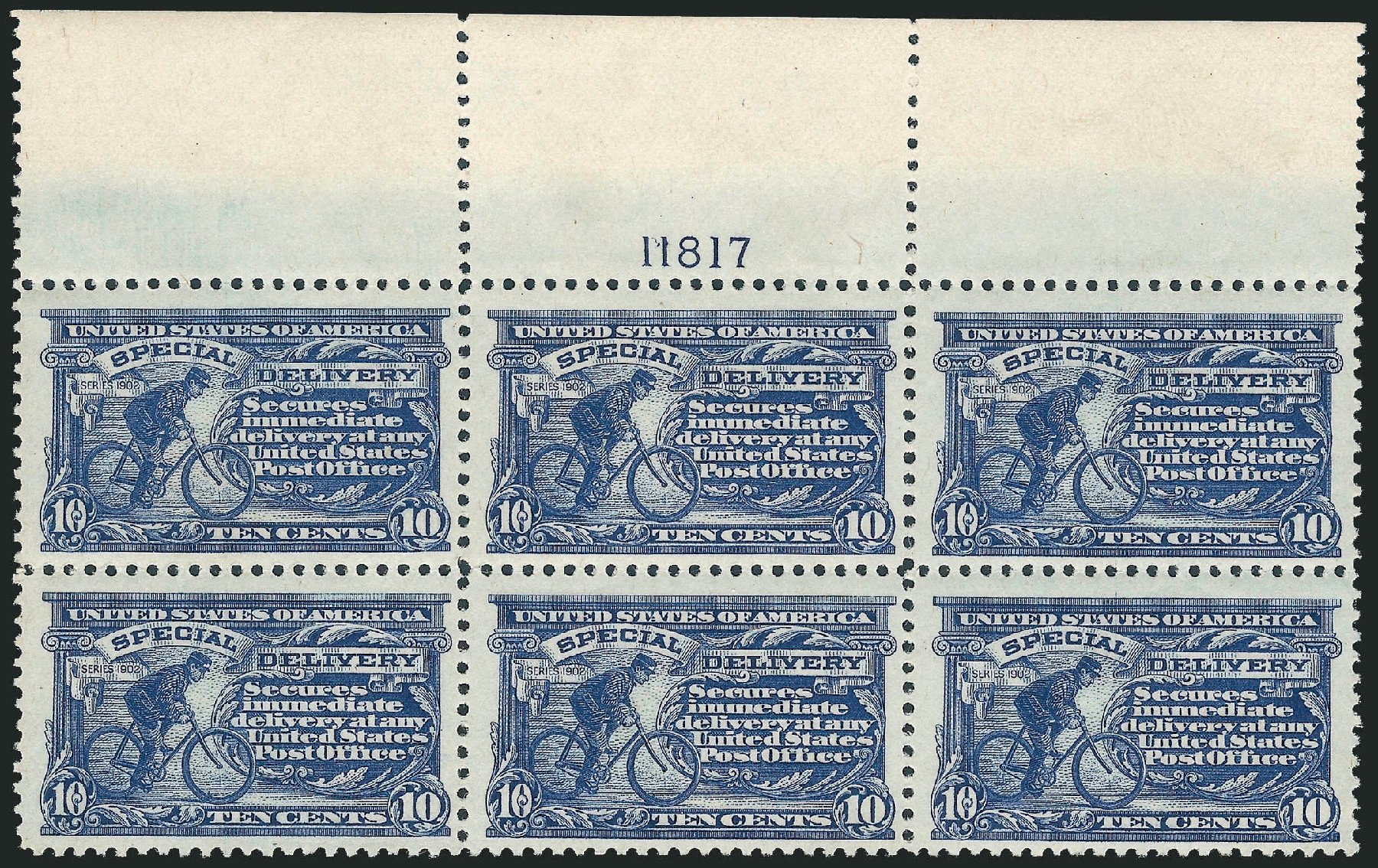 Costs of US Stamp Scott Cat. #E11: 1917 10c Special Delivery. Robert Siegel Auction Galleries, Mar 2013, Sale 1040, Lot 2108