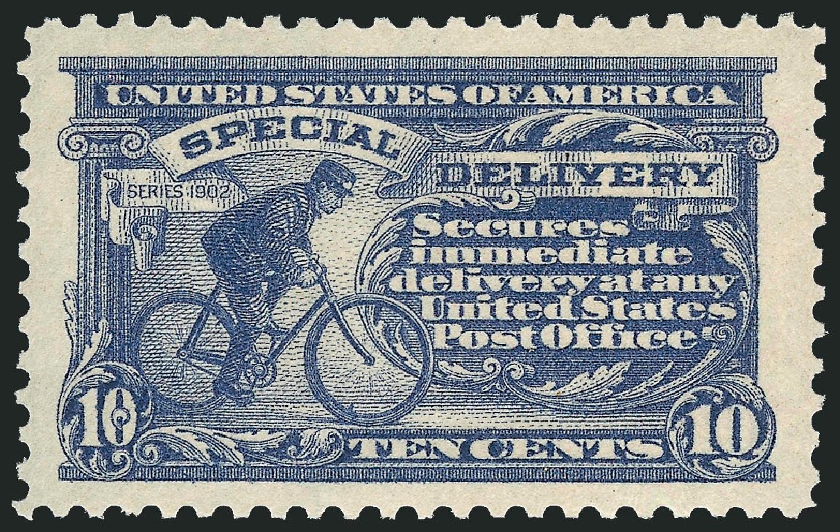 US Stamp Price Scott Catalog # E11: 1917 10c Special Delivery. Robert Siegel Auction Galleries, Jul 2013, Sale 1050, Lot 739