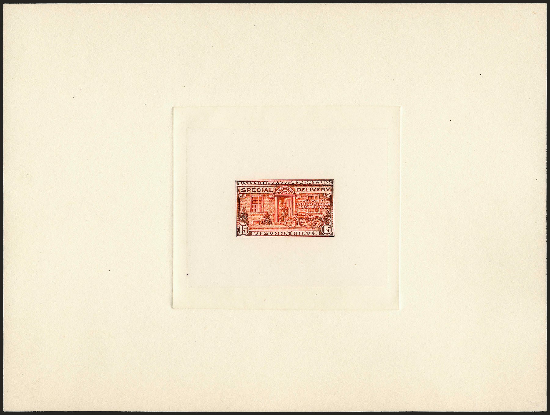 US Stamp Value Scott Cat. E13 - 1925 15c Special Delivery. Robert Siegel Auction Galleries, Dec 2008, Sale 967, Lot 4054