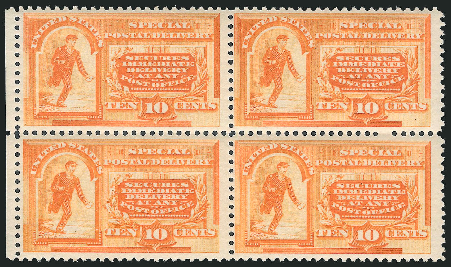Value of US Stamps Scott #E3: 1893 10c Special Delivery. Robert Siegel Auction Galleries, Mar 2013, Sale 1040, Lot 2099