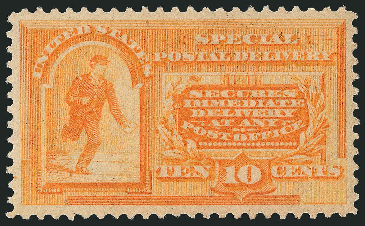 US Stamps Price Scott Catalogue # E3 - 1893 10c Special Delivery. Robert Siegel Auction Galleries, Jun 2009, Sale 975, Lot 2139