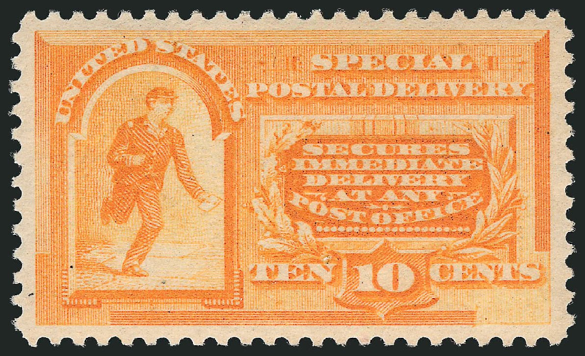 US Stamps Prices Scott Catalogue # E3: 1893 10c Special Delivery. Robert Siegel Auction Galleries, Jun 2009, Sale 975, Lot 2141