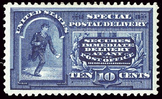US Stamps Price Scott Catalog # E4 - 1894 10c Special Delivery. Spink Shreves Galleries, Jan 2014, Sale 146, Lot 507