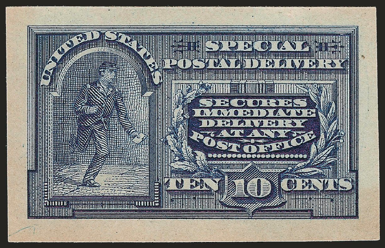 Prices of US Stamp Scott Cat. # E4 - 1894 10c Special Delivery. Robert Siegel Auction Galleries, Dec 2009, Sale 977, Lot 598