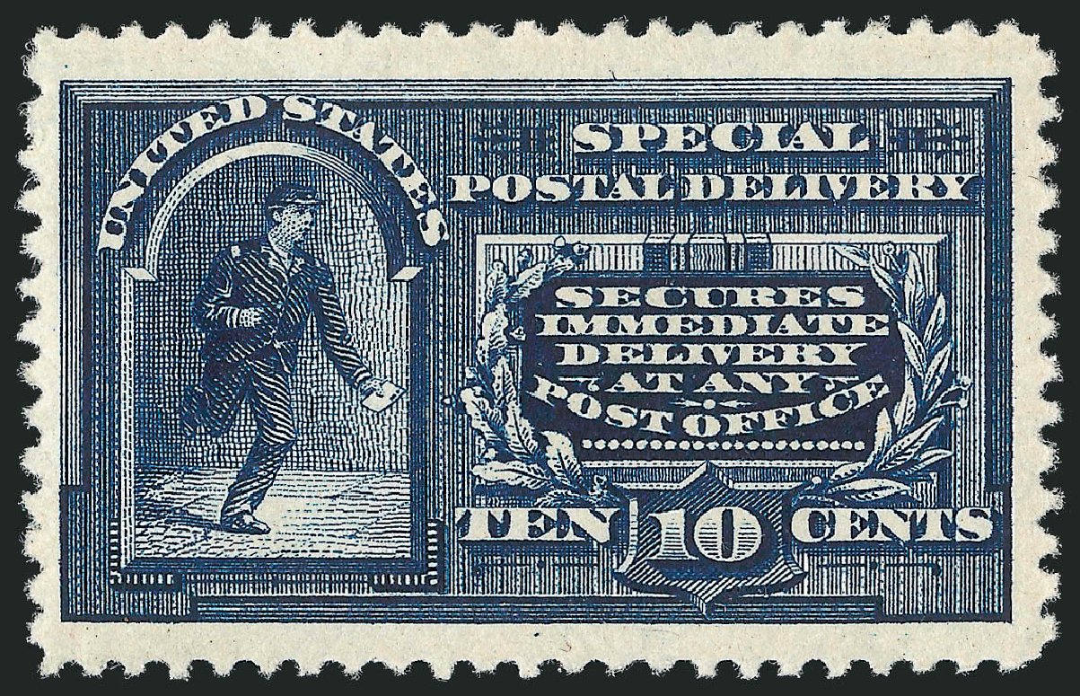 Values of US Stamp Scott E4 - 1894 10c Special Delivery. Robert Siegel Auction Galleries, Mar 2011, Sale 1007, Lot 2939