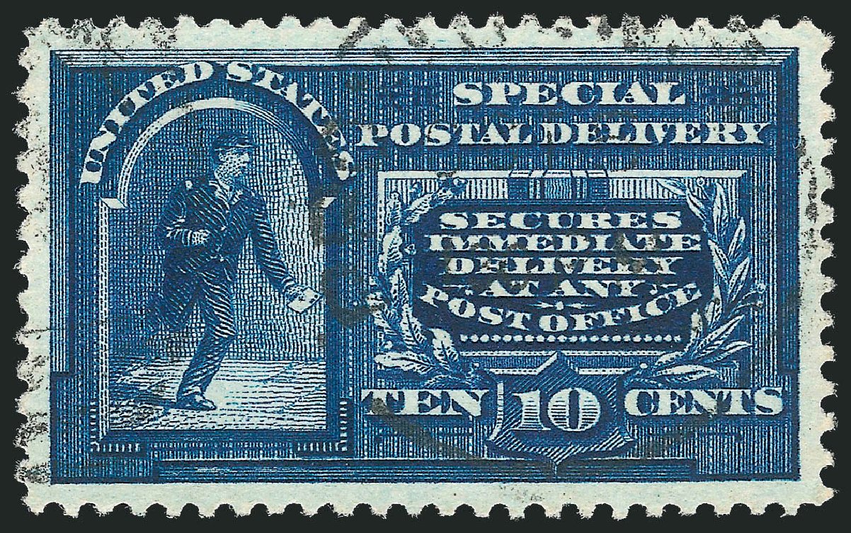 Price of US Stamps Scott # E4 - 1894 10c Special Delivery. Robert Siegel Auction Galleries, Jun 2012, Sale 1026, Lot 1519