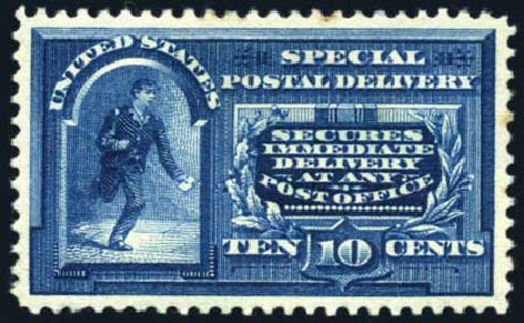 US Stamp Price Scott Catalog #E4 - 10c 1894 Special Delivery. Harmer-Schau Auction Galleries, Feb 2010, Sale 84, Lot 1784