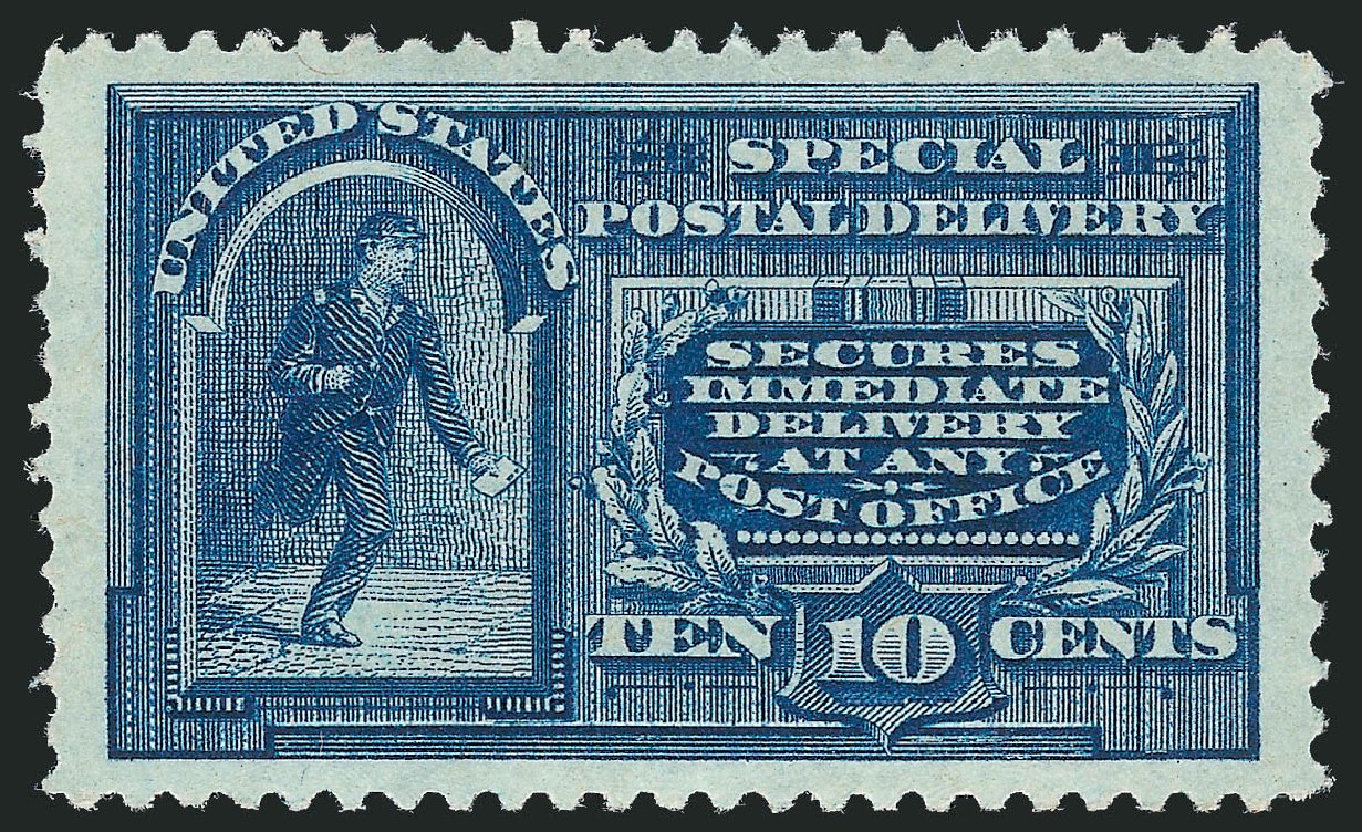 US Stamps Prices Scott # E4: 10c 1894 Special Delivery. Robert Siegel Auction Galleries, Dec 2010, Sale 1000, Lot 1274