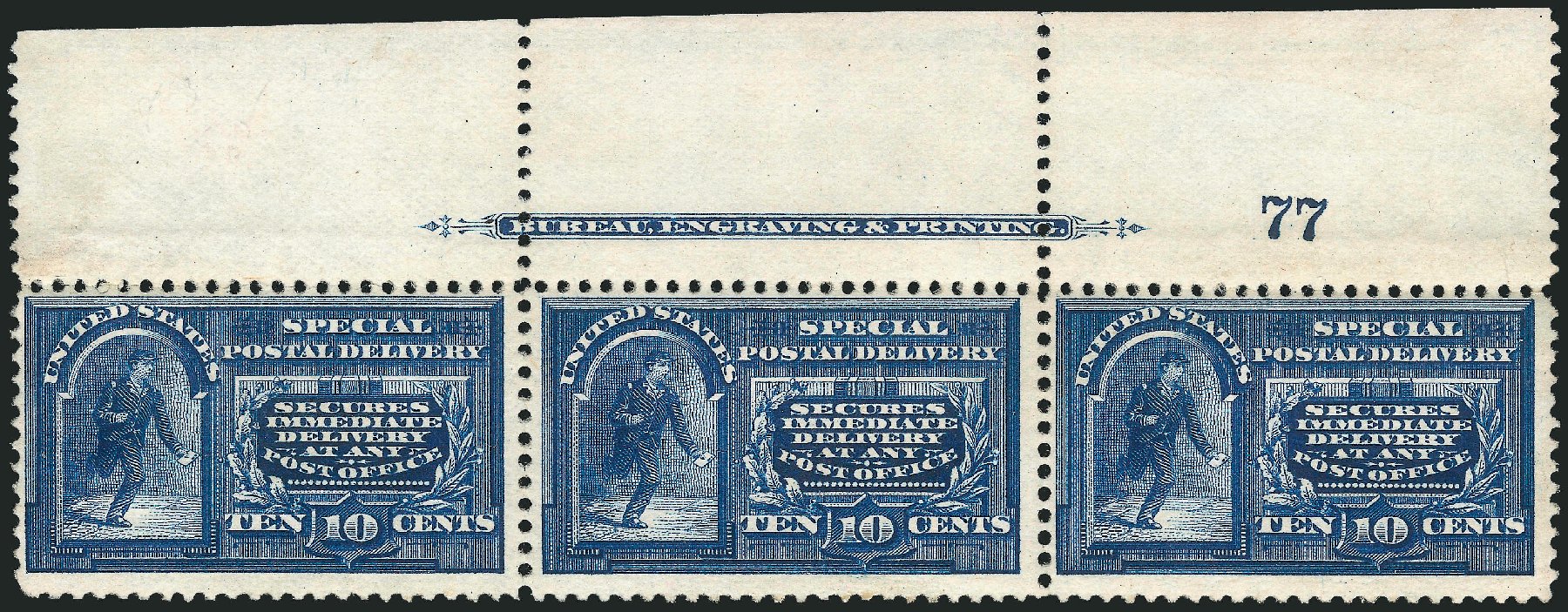 US Stamp Prices Scott # E4 - 1894 10c Special Delivery. Robert Siegel Auction Galleries, Jul 2014, Sale 1077, Lot 383