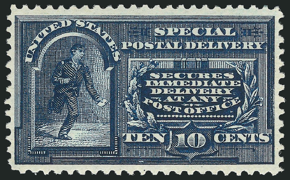 Price of US Stamp Scott # E5: 10c 1895 Special Delivery. Robert Siegel Auction Galleries, Dec 2012, Sale 1037, Lot 2238