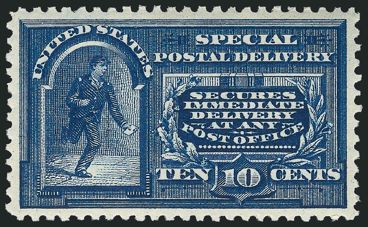 US Stamp Value Scott #E5 - 1895 10c Special Delivery. Robert Siegel Auction Galleries, Oct 2011, Sale 1014, Lot 2220