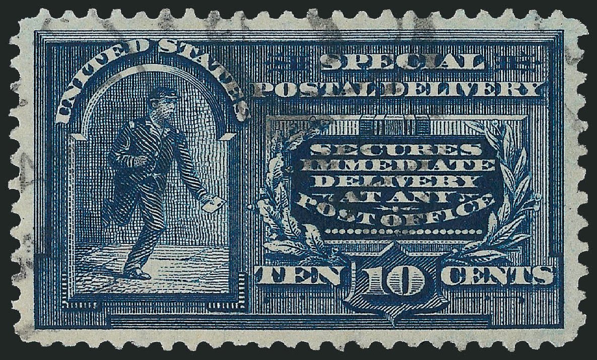 US Stamps Value Scott E5 - 1895 10c Special Delivery. Robert Siegel Auction Galleries, Jun 2012, Sale 1026, Lot 1520