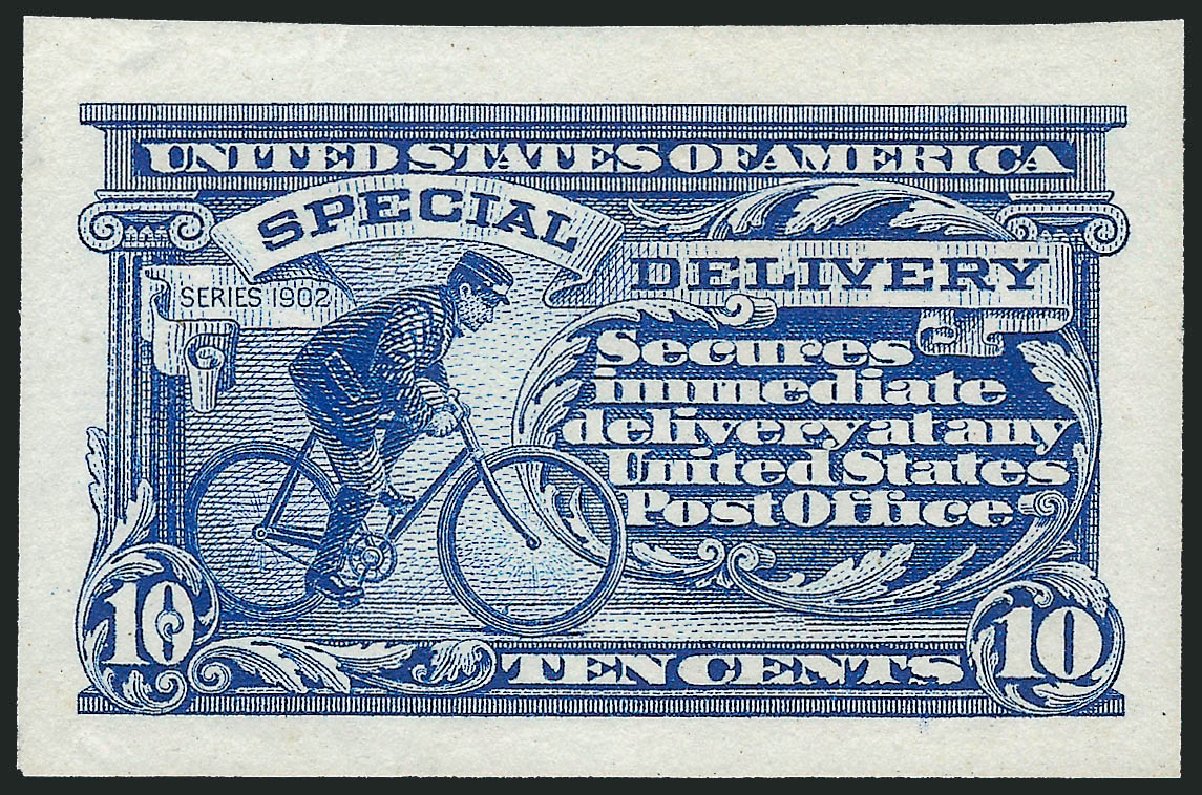 US Stamps Prices Scott Catalog #E6 - 1902 10c Special Delivery. Robert Siegel Auction Galleries, Oct 2014, Sale 1082, Lot 207