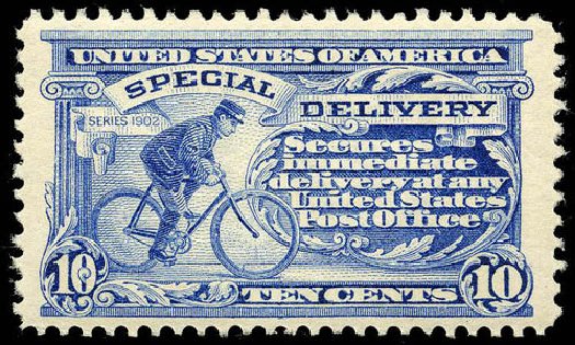 US Stamps Prices Scott # E6 - 10c 1902 Special Delivery. Matthew Bennett International, Apr 2008, Sale 326, Lot 596