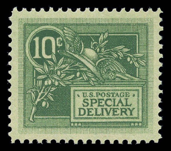 Price of US Stamps Scott Catalog # E7 - 10c 1908 Special Delivery. Matthew Bennett International, Sep 2010, Sale 333, Lot 3930