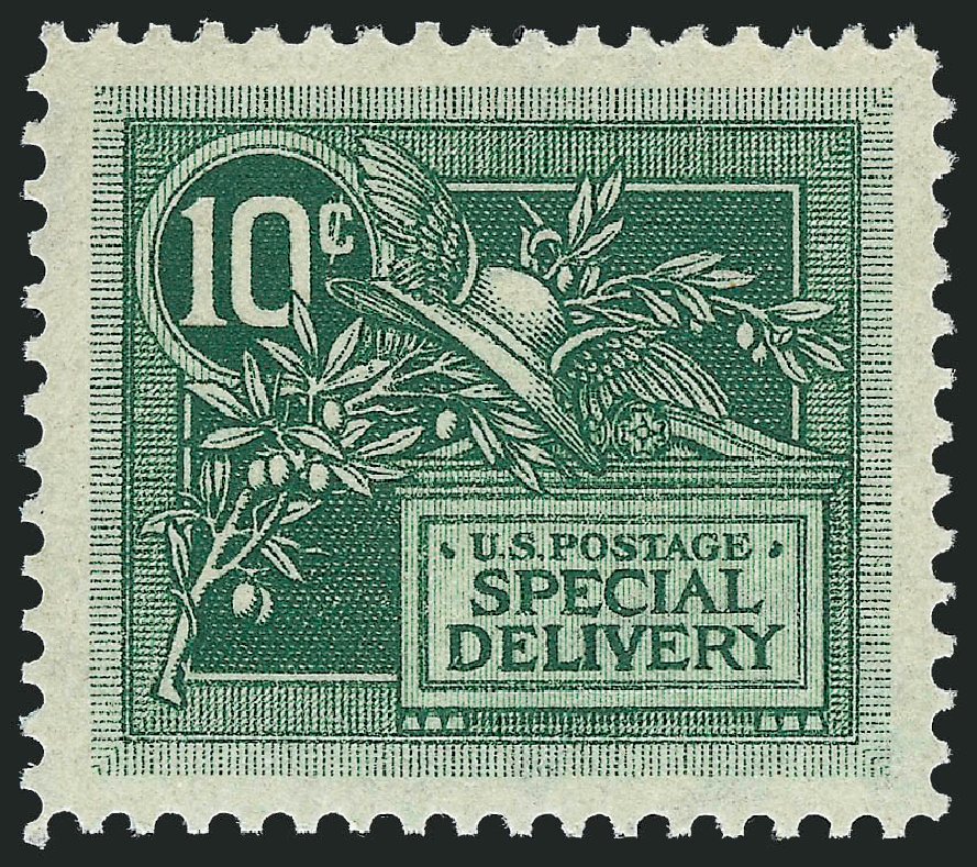 Costs of US Stamp Scott #E7: 10c 1908 Special Delivery. Robert Siegel Auction Galleries, Dec 2010, Sale 1000, Lot 1276