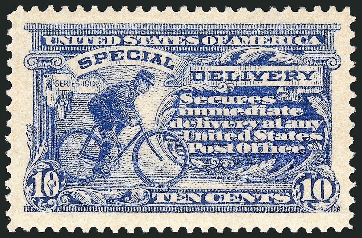 US Stamp Price Scott E8 - 10c 1911 Special Delivery. Robert Siegel Auction Galleries, Mar 2012, Sale 1019, Lot 937