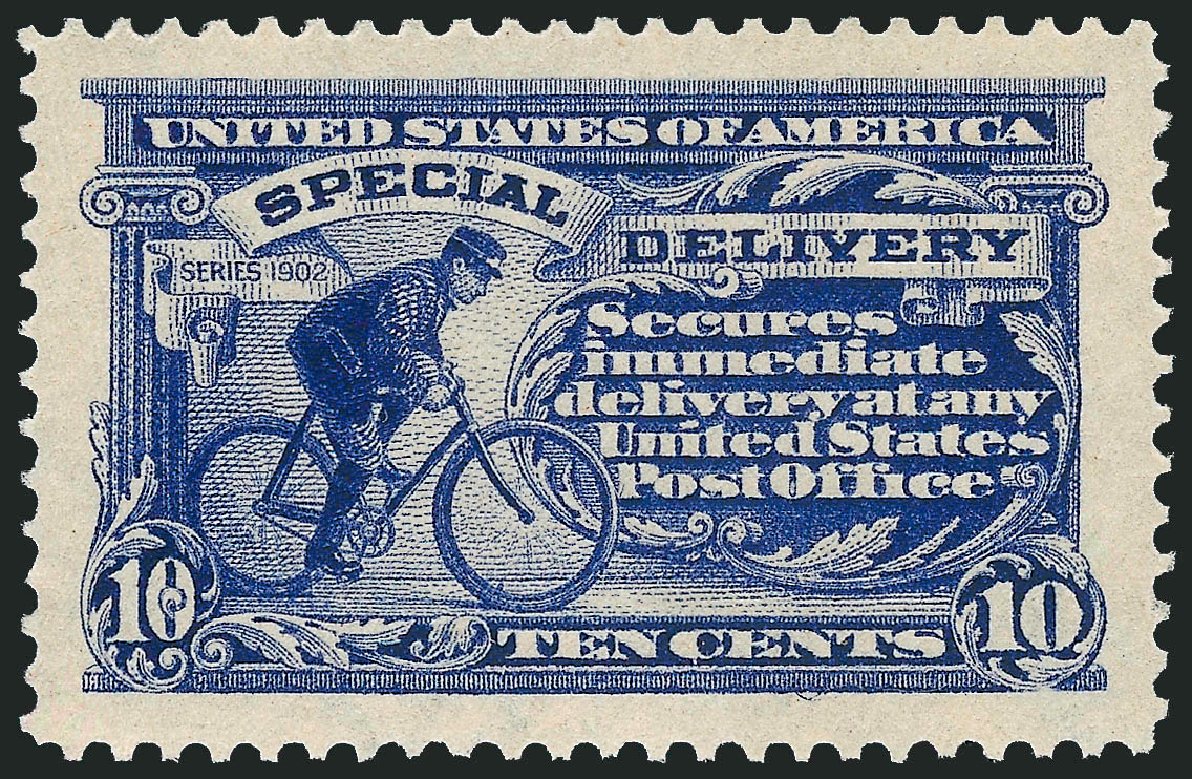 Cost of US Stamps Scott E8 - 10c 1911 Special Delivery. Robert Siegel Auction Galleries, Oct 2011, Sale 1014, Lot 2228