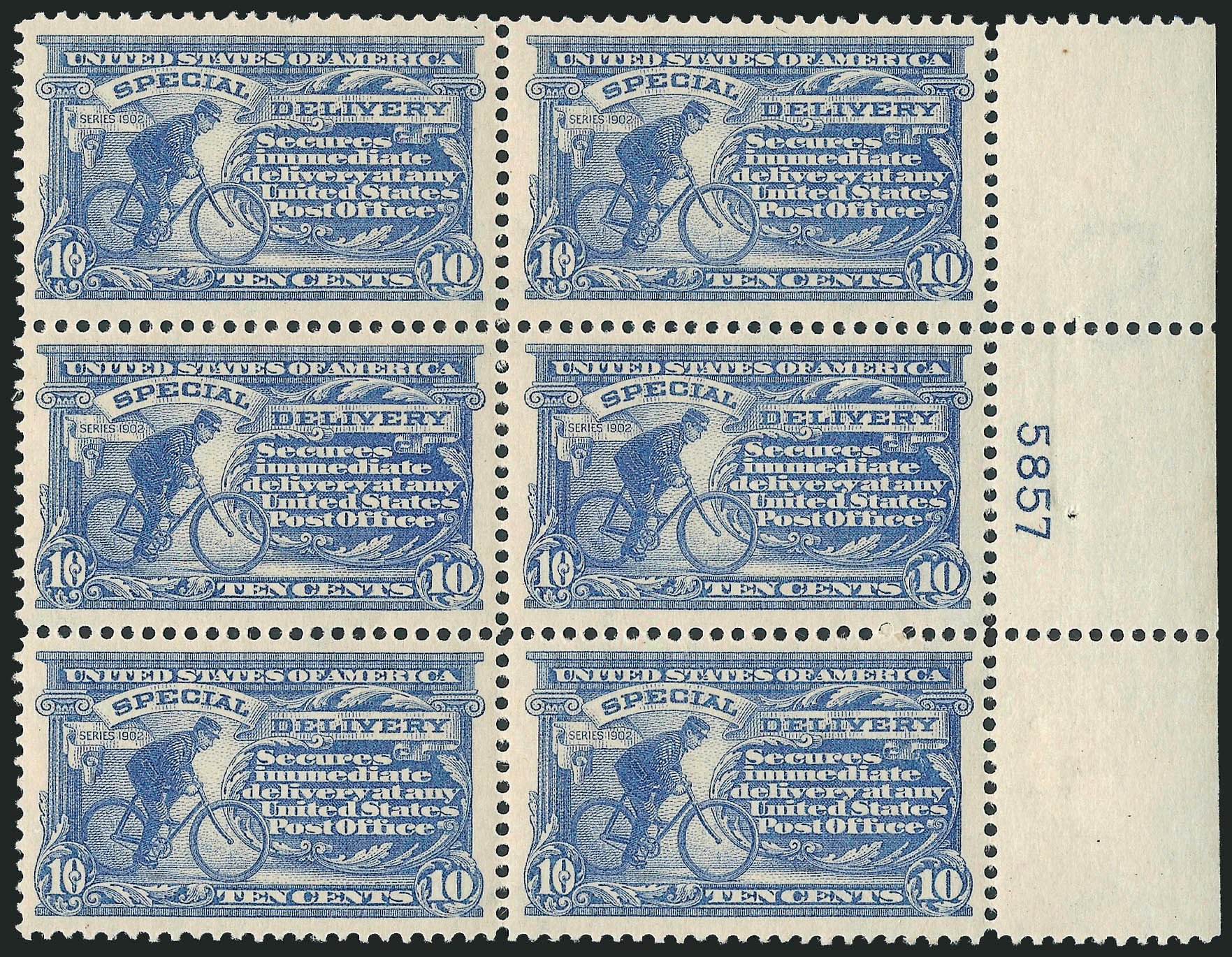 Prices of US Stamps Scott #E8 - 10c 1911 Special Delivery. Robert Siegel Auction Galleries, Oct 2010, Sale 997, Lot 6208